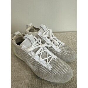 Nike Air VaporMax Flyknit Womens Shoes Size 9 US Running White Pure Platinum
